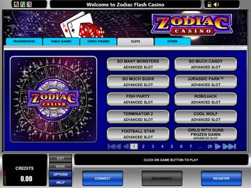 Zodiac Casino Software Preview